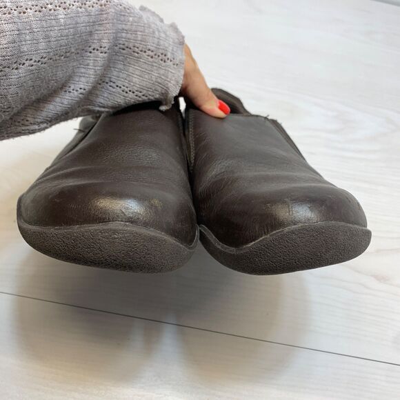 Kuru Shoes Mens Size 10.5 Wide Slip On Comfort Leather Orthopedic Walking Casual main image 4